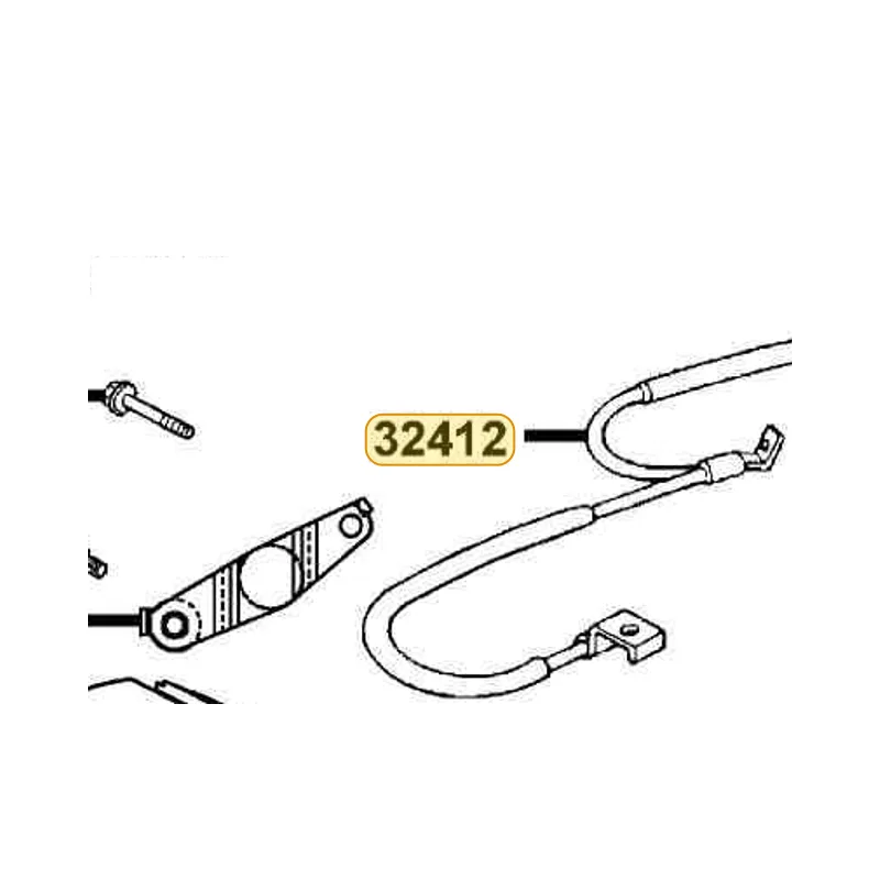 32412-LCD3-E00 CABLE EARTH — diagram cutout