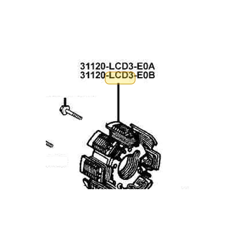 31120-LCD3-M3B STATOR COMP (D402) — diagram cutout