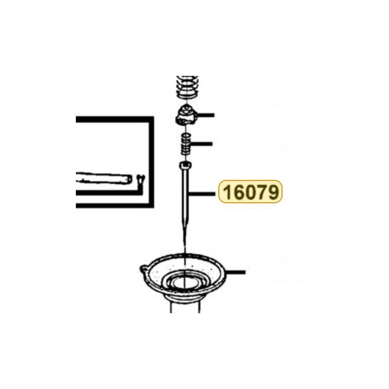 16079-KEC3-900 NEEDLE ASSY JET — diagram cutout