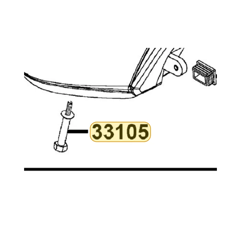 33105-LCD3-E00 BOLT ADJUST — diagram cutout