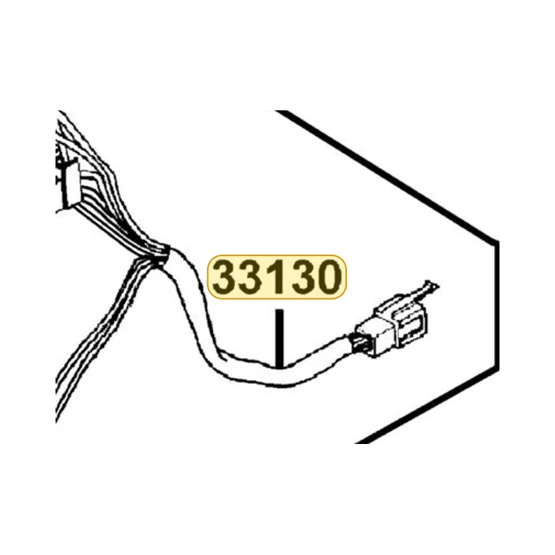 33130-LCD3-M30 SOCKET COMP — diagram cutout