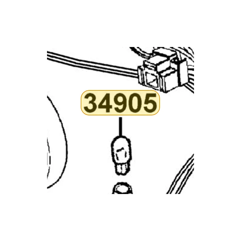 34903-KPCP-900 BULB POSITION LIGHT 12V5W — diagram cutout