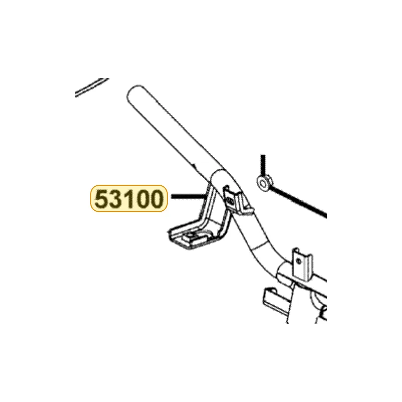 53100-LCD3-E00 HANDLE COMP STEERING — diagram cutout