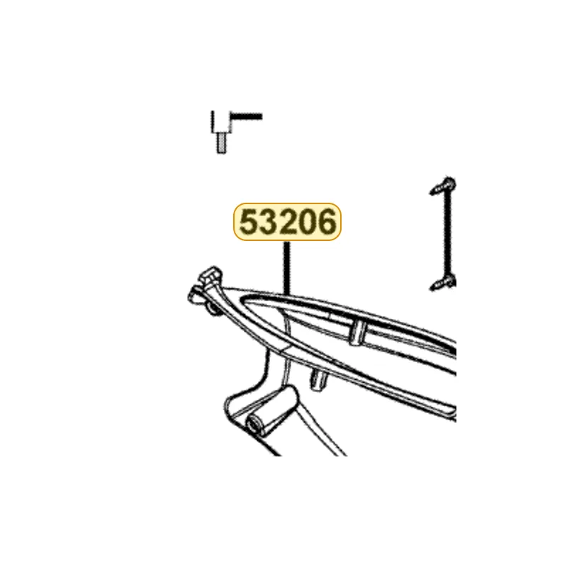 53206-LCD3-E00-BAP COVER RR HANDLE — diagram cutout