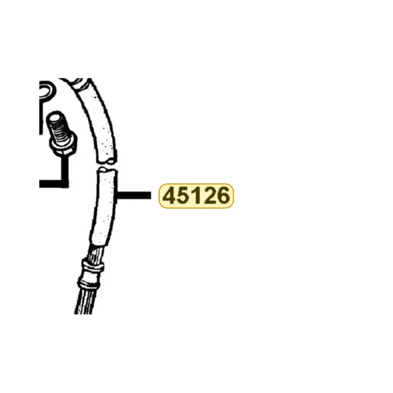 45126-LCD3-E00 HOSE ASSY FR BRK — diagram cutout
