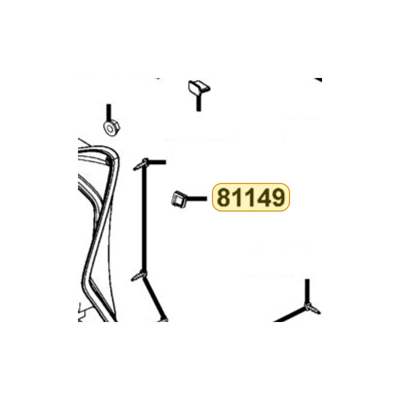 81149-LCD3-E00 PLUG INNER BOX — diagram cutout