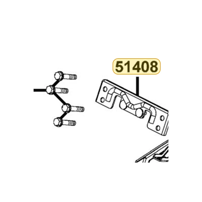 51408-LCD3-E00 BRK FR FENDER STAY — diagram cutout