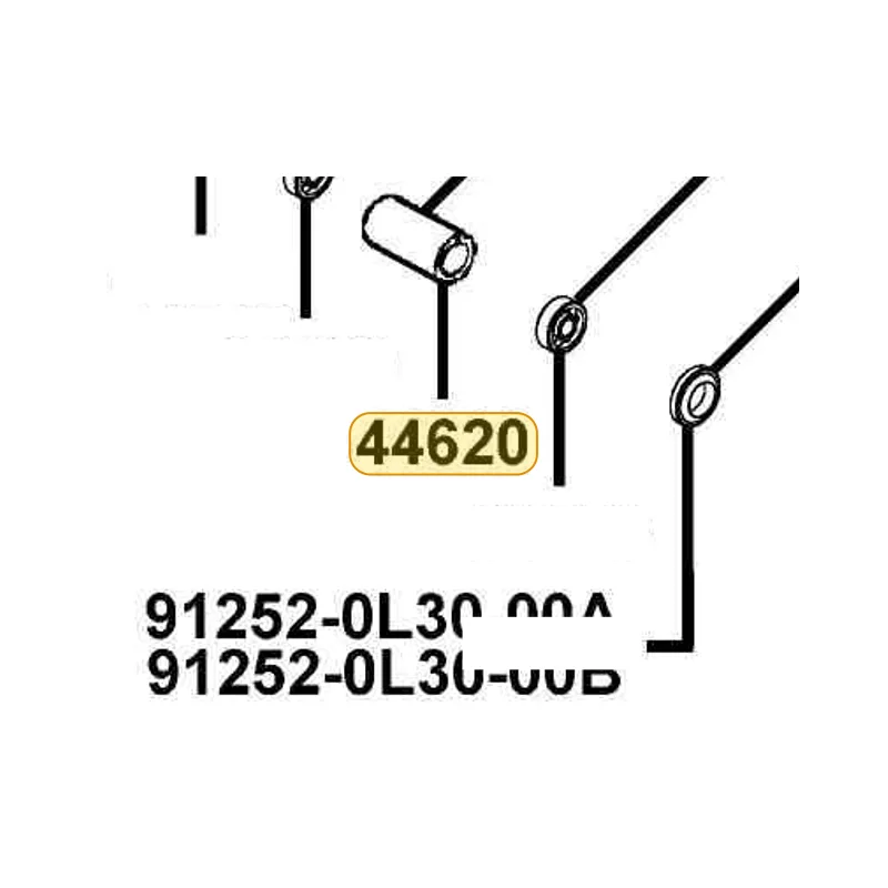 44620-KFLF-930 COLLAR FR DIST — diagram cutout