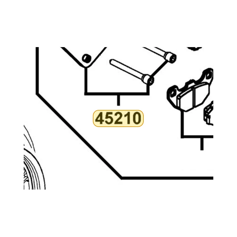 45210-LCD3-305 BRACKET L — diagram cutout