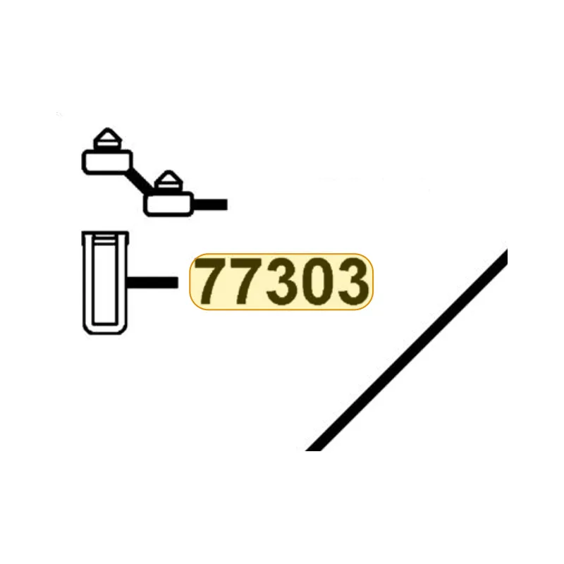77303-LCD3-E00 HOOK SEAT LOCK — diagram cutout