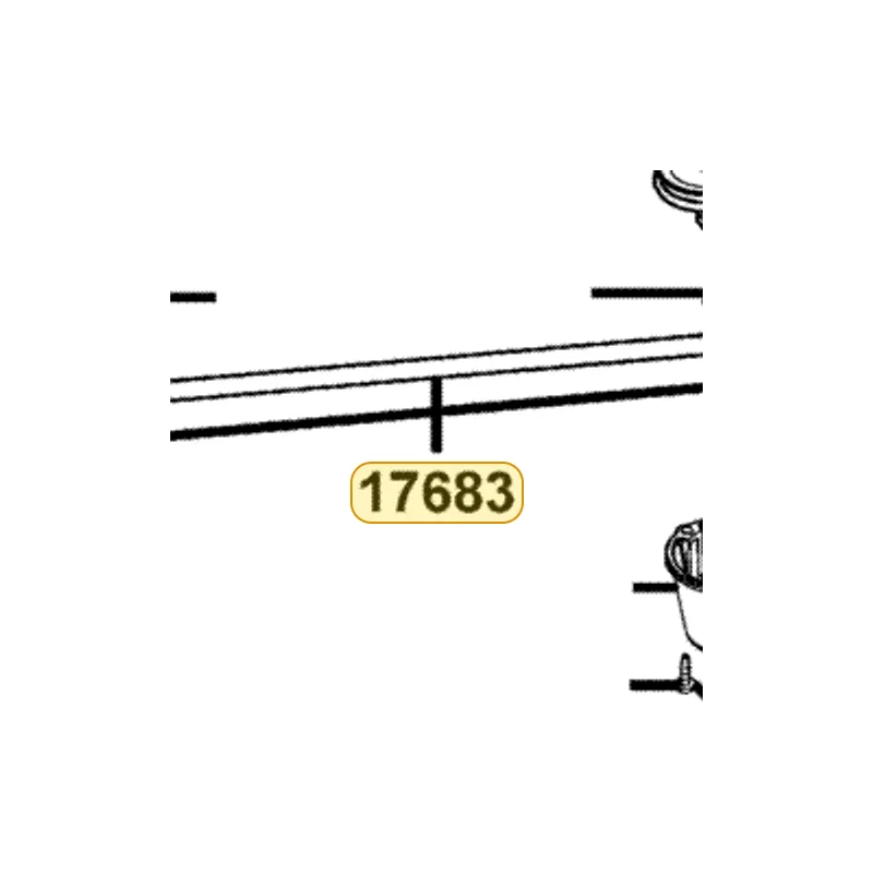17683-LCD3-MY0 TUBE ASSY FUEL — diagram cutout