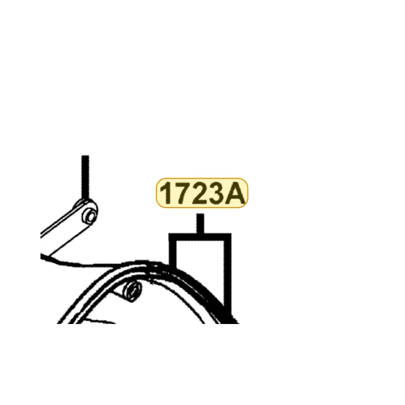 1723A-LCD3-E00 CASE ASSY AIR/C — diagram cutout