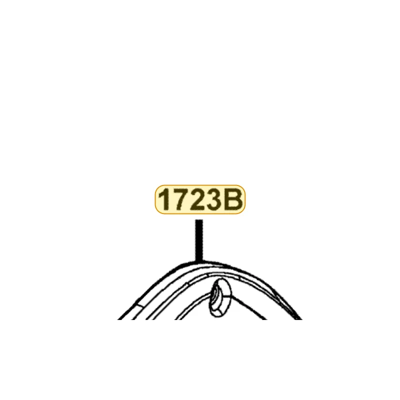 1723B-LCD3-E00 COVER ASSY AIR/C — diagram cutout