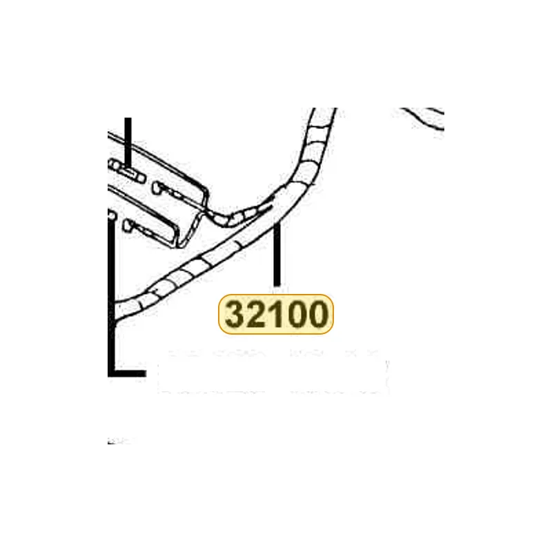 32100-LCD3-M30 HARNESS WIRE — diagram cutout