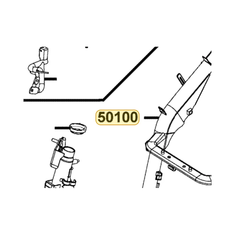 50100-LCD3-M30 BODY COMP FRAME — diagram cutout