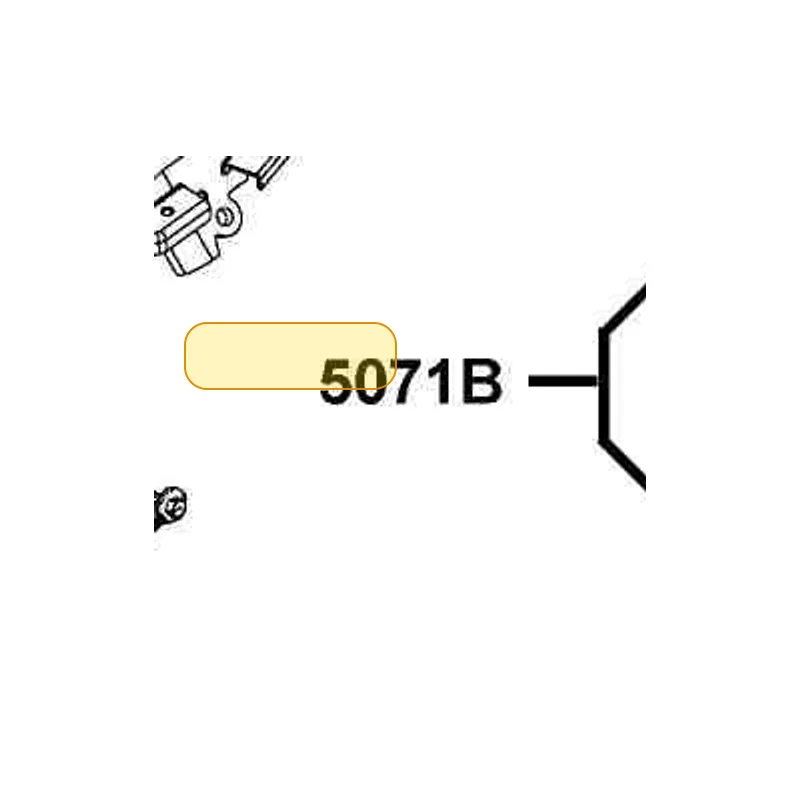 5071B-LCD3-E00-N1R BAR ASSY L RR STEP (Black) — diagram cutout