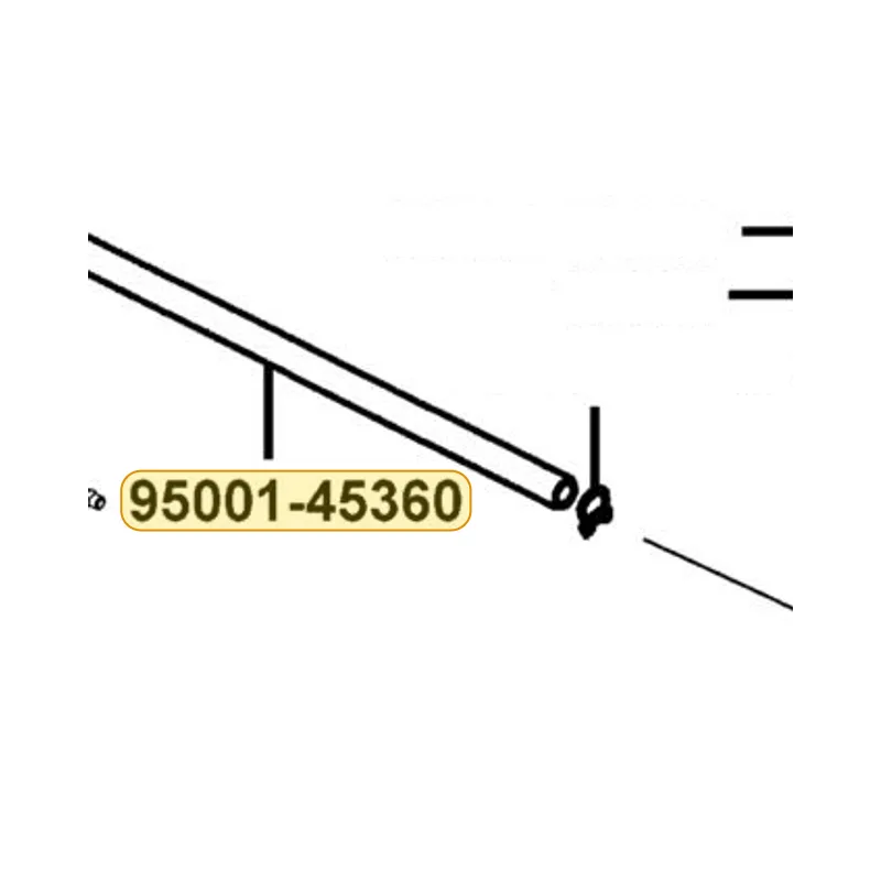 95001-45360-40 TUBE FUEL 4.5*360 — diagram cutout