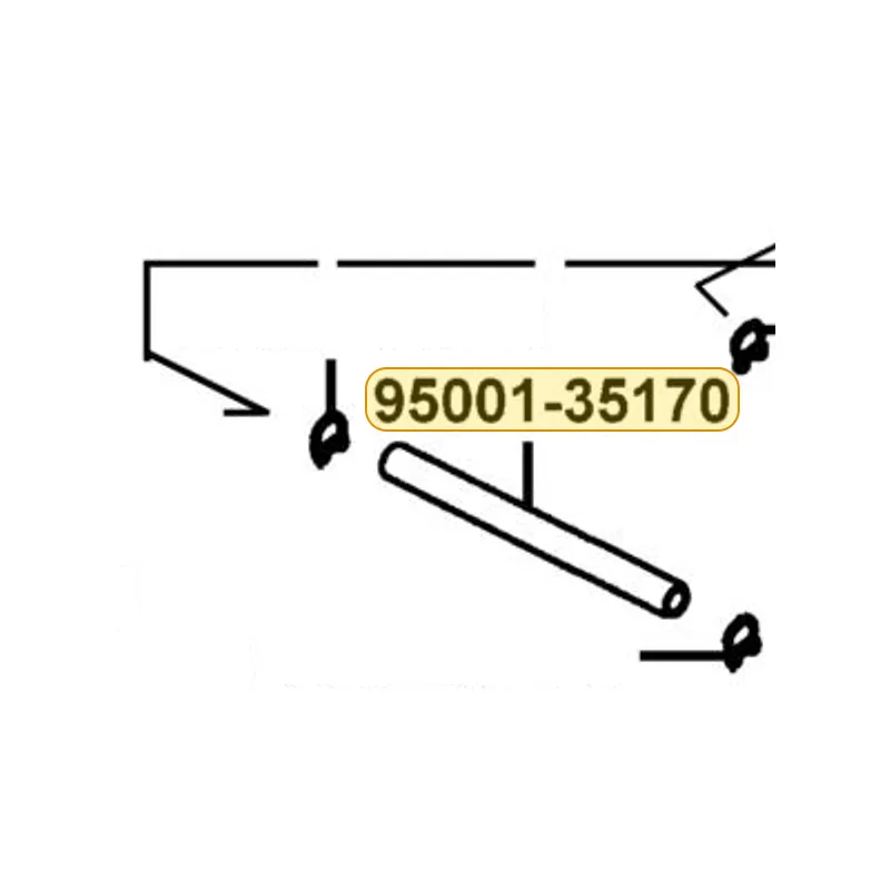 95005-35170-10 TUBE 3.5*170 — diagram cutout