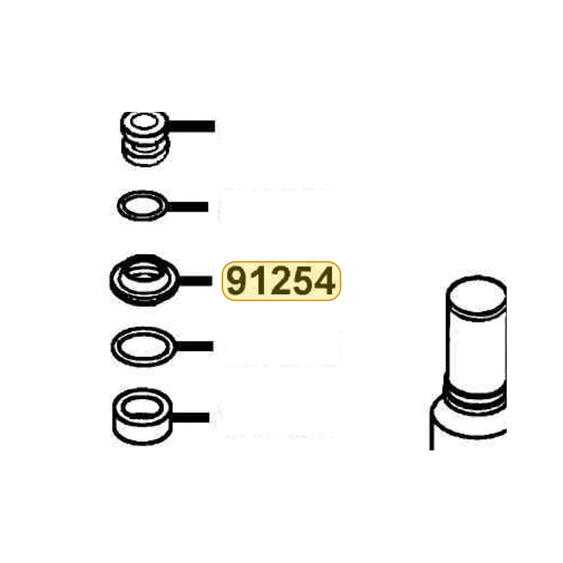 91254-KHD8-900 DUST SEAL — diagram cutout