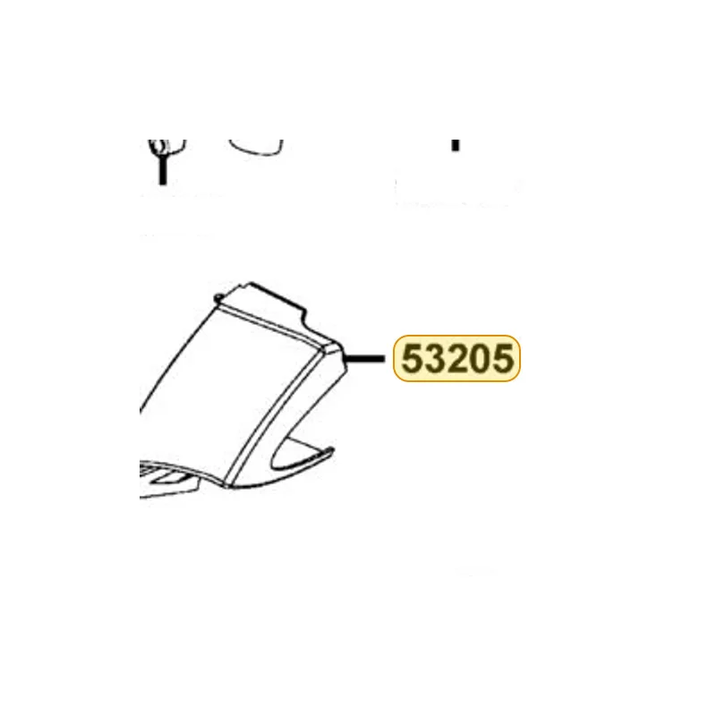 53205-LCD3-M30-Y1P COVER FR HANDLE — diagram cutout