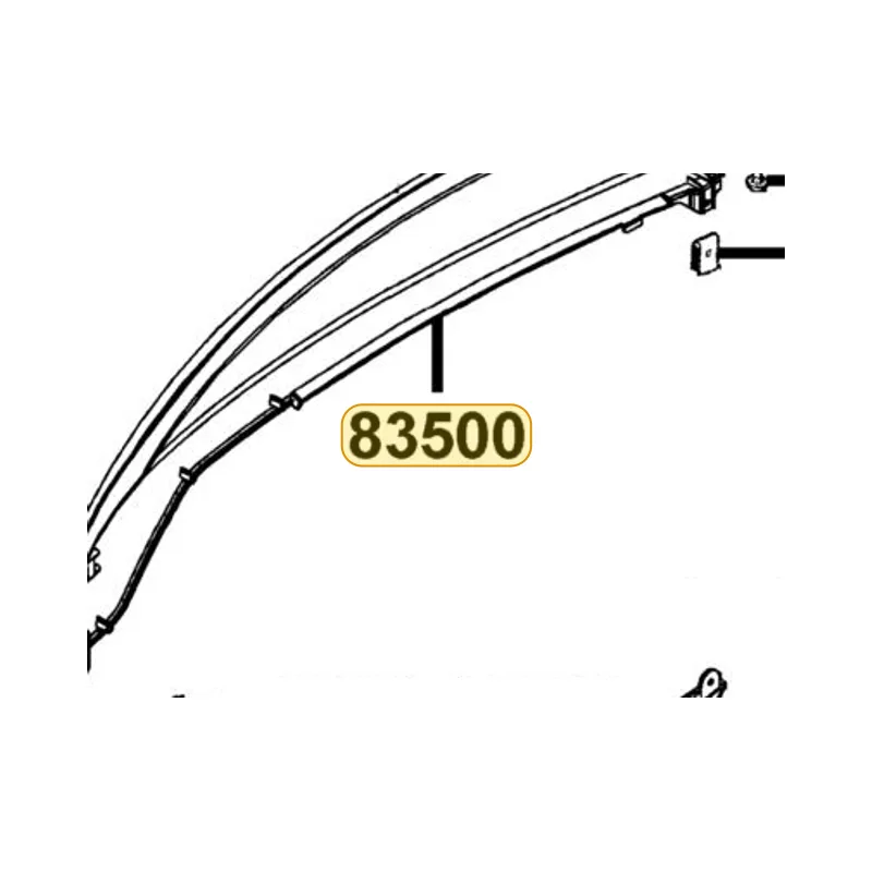 83500-LCD3-E00-Y1P COVER R BODY — diagram cutout