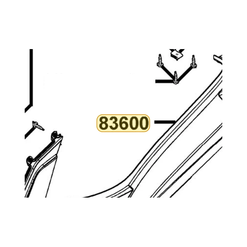 83600-LCD3-E00-Y1P COVER L BODY — diagram cutout