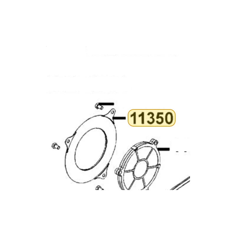11350-LHG7-E00 ELEMENT COMP L COVER — diagram cutout