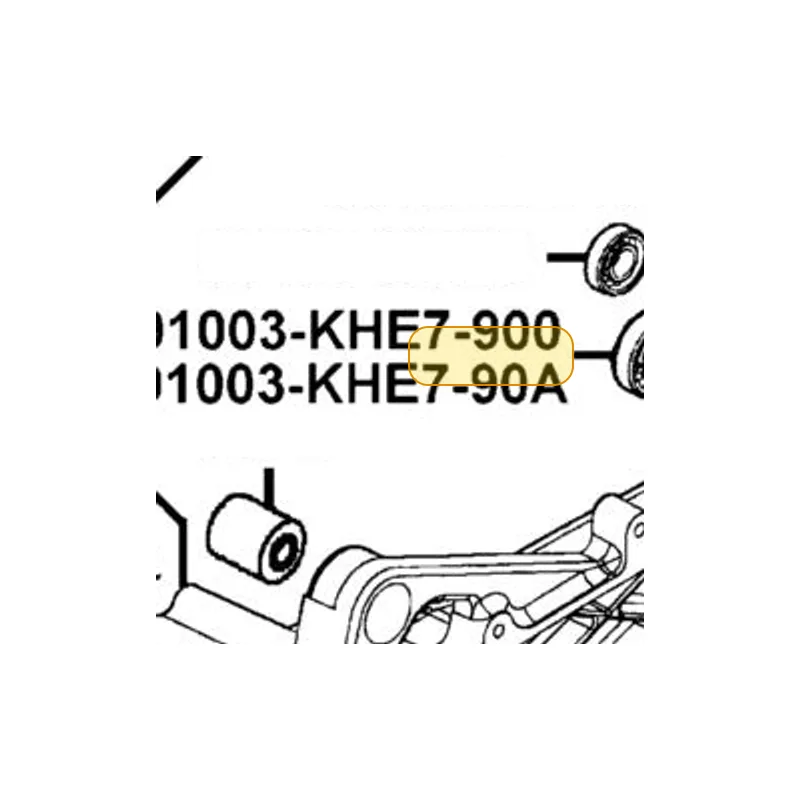 91003-KHE7-90A BRG BALL RADIAL TMB2/22CCS15 — diagram cutout