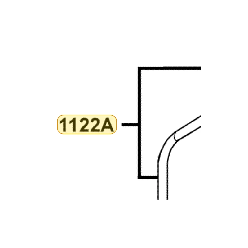 1122A-LLJ3-E00 TUBE ASSY MISSION BREATHER — diagram cutout