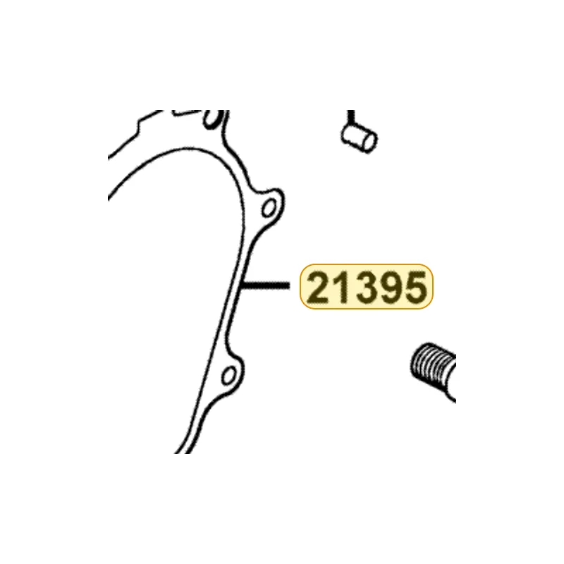 21395-LLJ3-E0A GASKET MISSION COVER A — diagram cutout