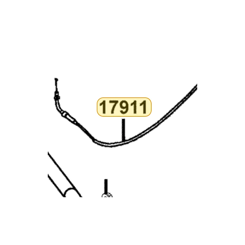 17911-LDH1-E00 CABLE B COMP THROT — diagram cutout