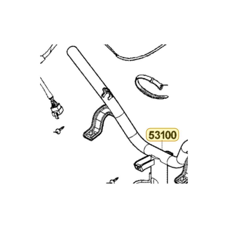 53100-LLJ3-E00 HANDLE COMP STEERING — diagram cutout