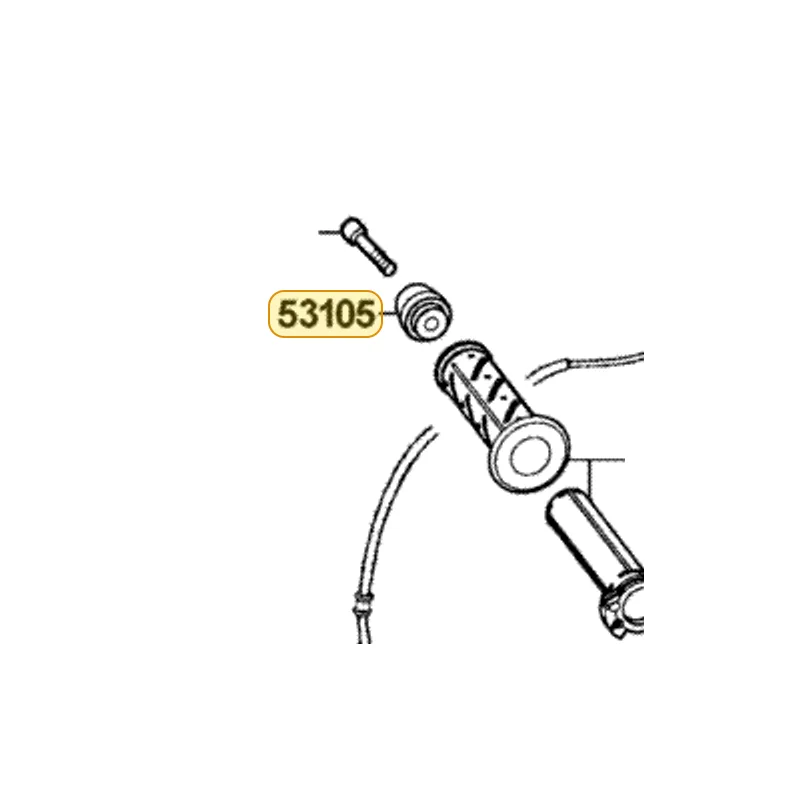 53105-KKC4-900 END R STRG HANDLE — diagram cutout