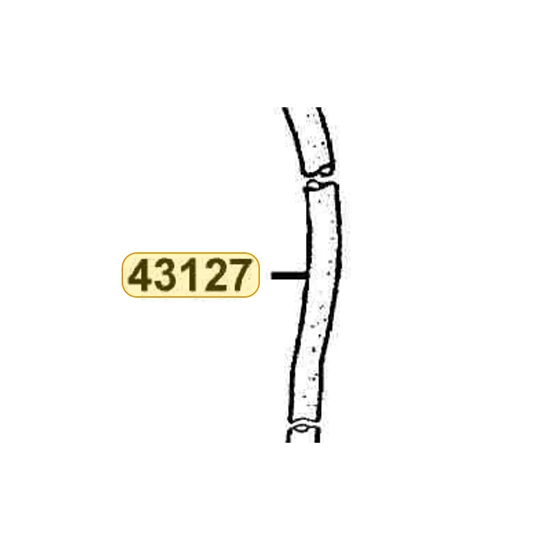 43127-LLJ3-E00 HOSE ASSY RR BRAKE — diagram cutout