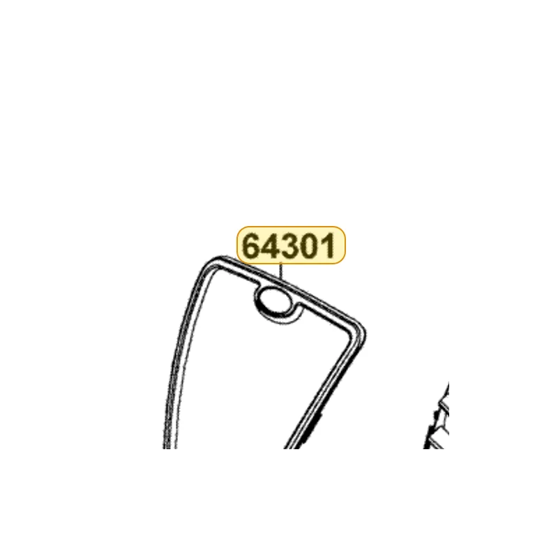 64301-LLJ3-E00-F1P COVER FR — diagram cutout