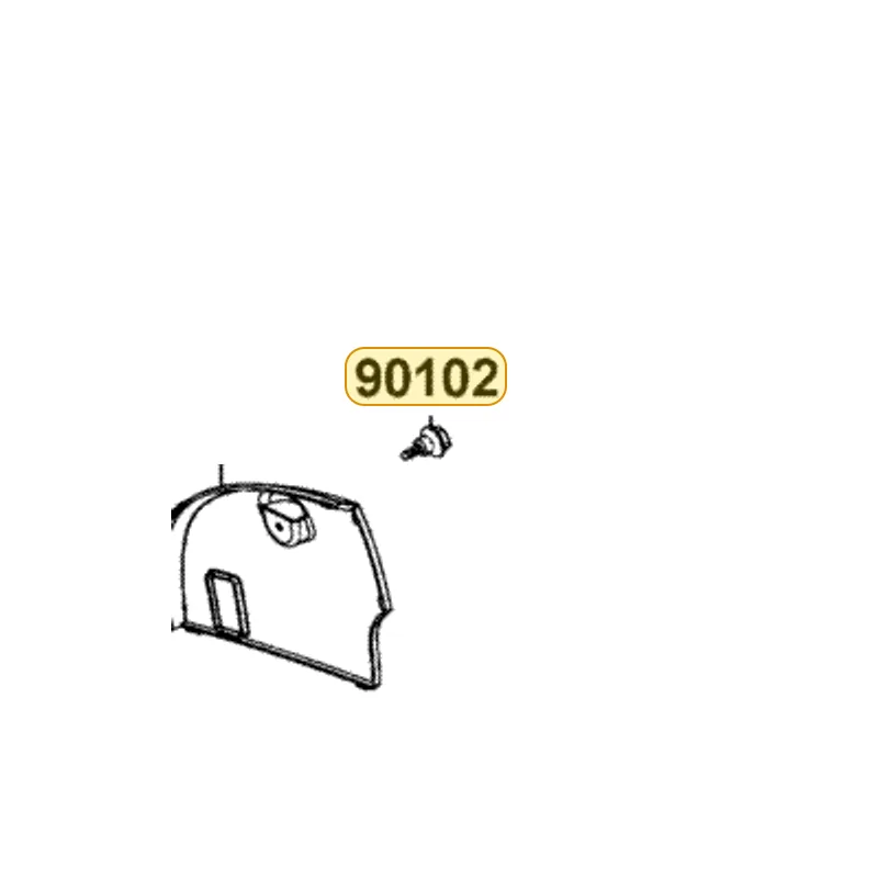90102-KFW6-001 SPCIAL SCREW 5MM — diagram cutout