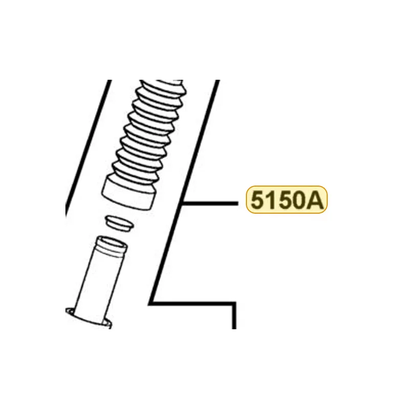5050A-LLJ3-E01-NJA FORK SET L FR (Silver) — diagram cutout
