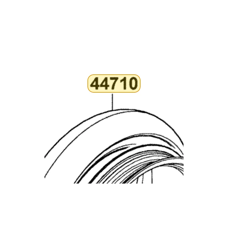 44710-LLJ3-E0A TIRE ASSY FR/110/70-16 4P TL /KENDA — diagram cutout