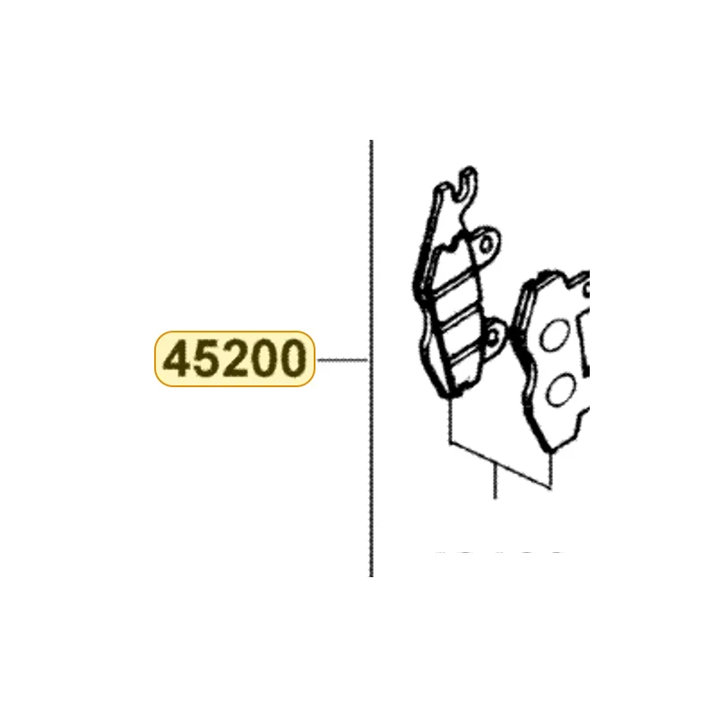 45200-LLJ3-E01-NJA CALIPER ASSY FR (Silver) — diagram cutout