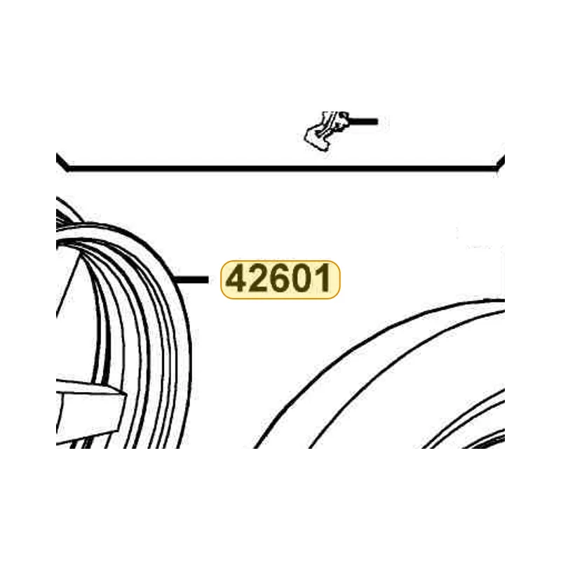 42601-LLJ3-E00-NJA WHEEL RR CAST (Silver) — diagram cutout