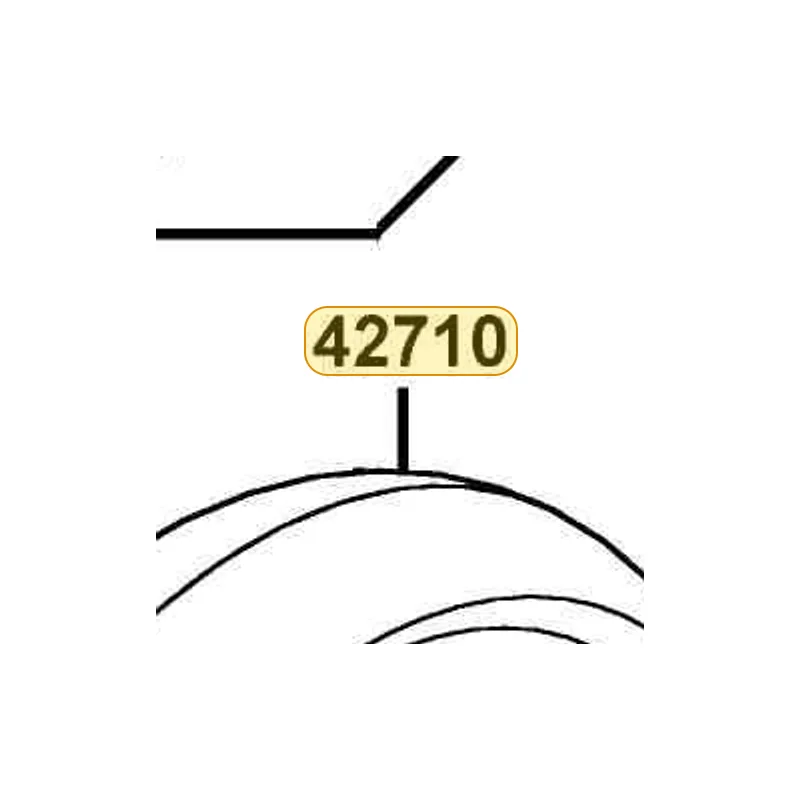 42710-LLJ3-E0A TIRE ASSY RR/140/70-16 4P TL /KENDA — diagram cutout