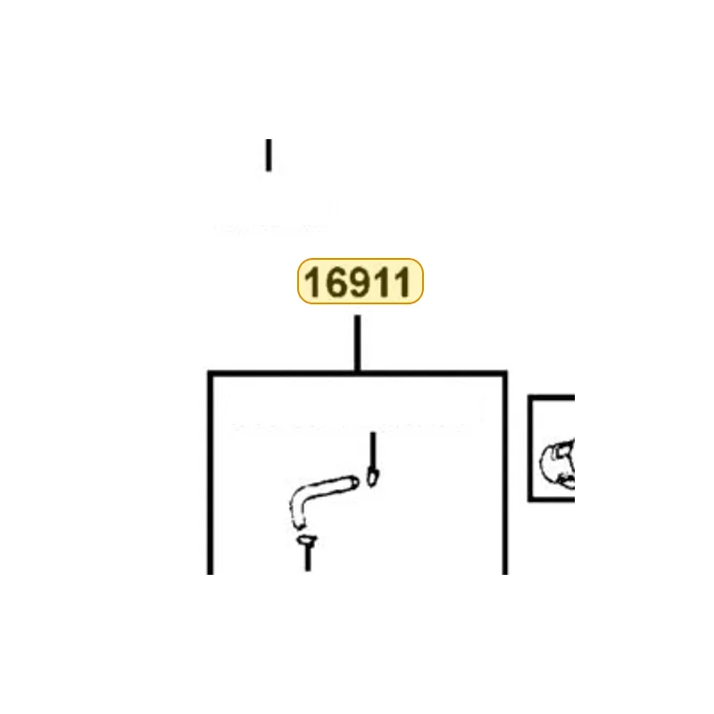 16911-LLJ3-E00 TUBE ASSY STRAINER - TANK — diagram cutout