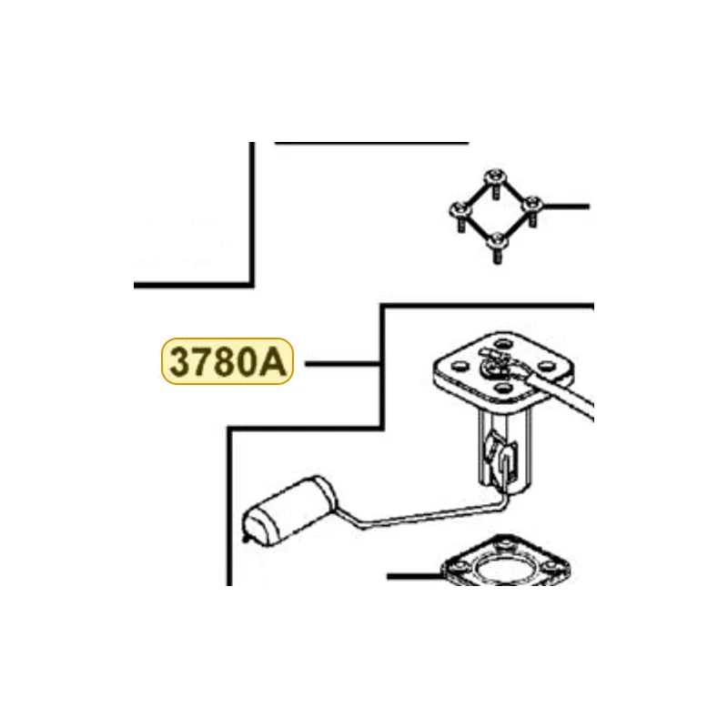 3780A-LLJ3-E00 FUEL UNIT ASSY — diagram cutout