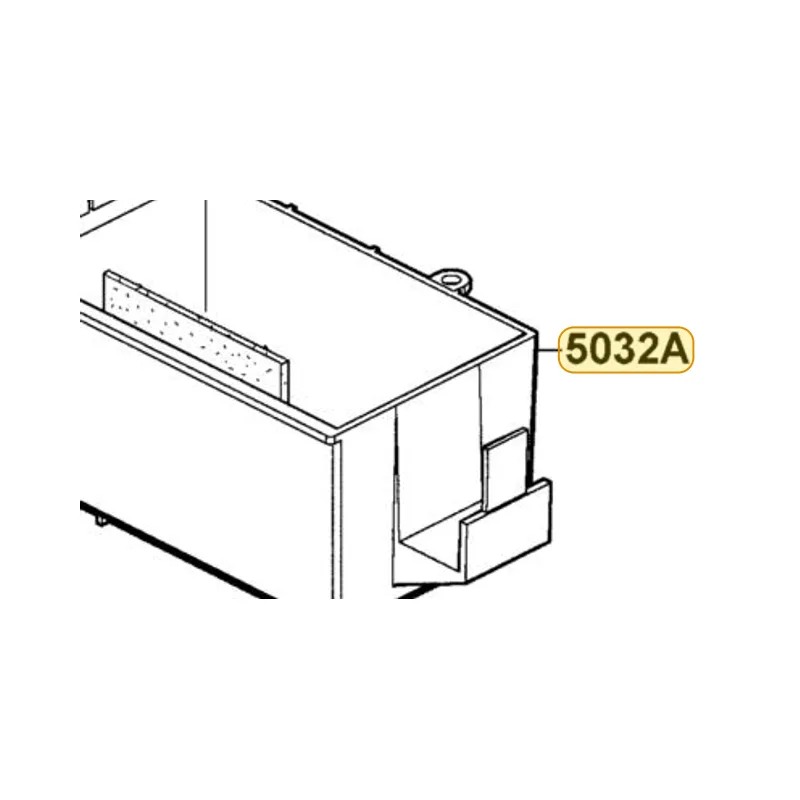 5032A-LLJ3-E00 CASE ASSY BATTERY — diagram cutout