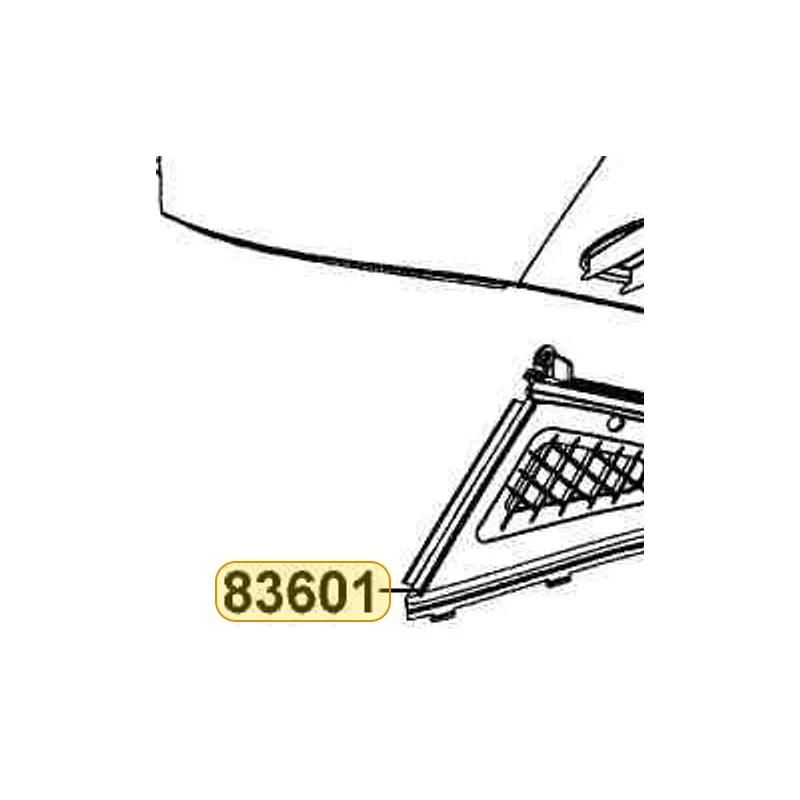83601-LLJ3-E00-N1R COVER SIDE L (Black) — diagram cutout