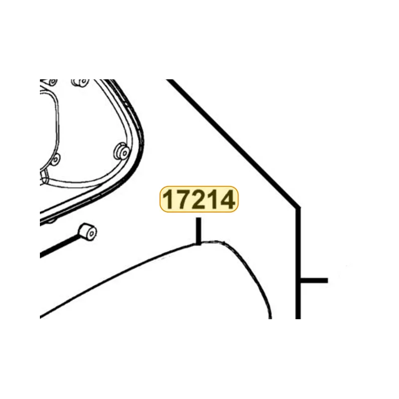 17214-LLJ3-E00 SEAL AIR/C COVER — diagram cutout