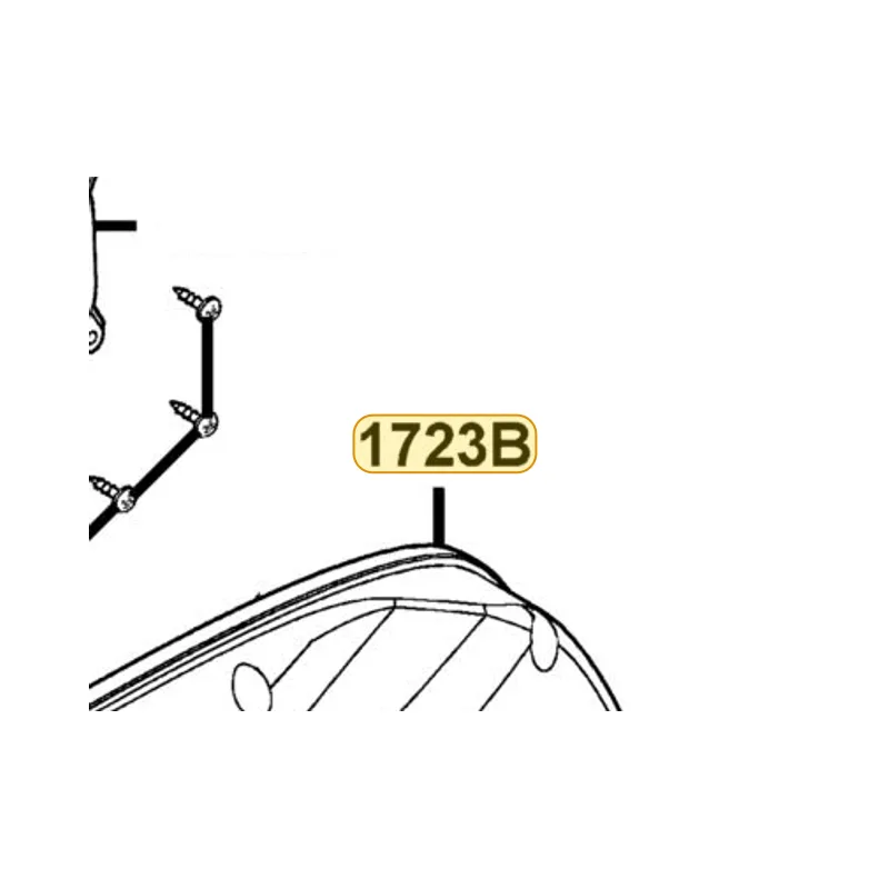 1723B-LLJ3-E00 COVER COMP AIR/C — diagram cutout