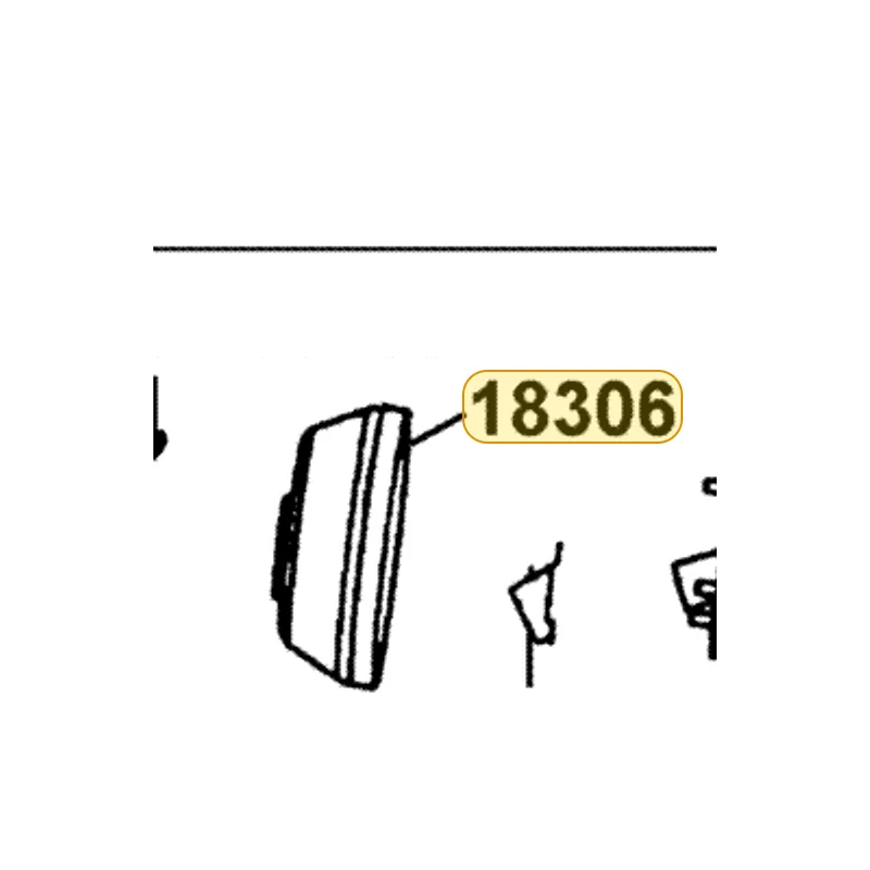 18306-LLJ3-E00 PROTECTOR TAIL PIPE — diagram cutout