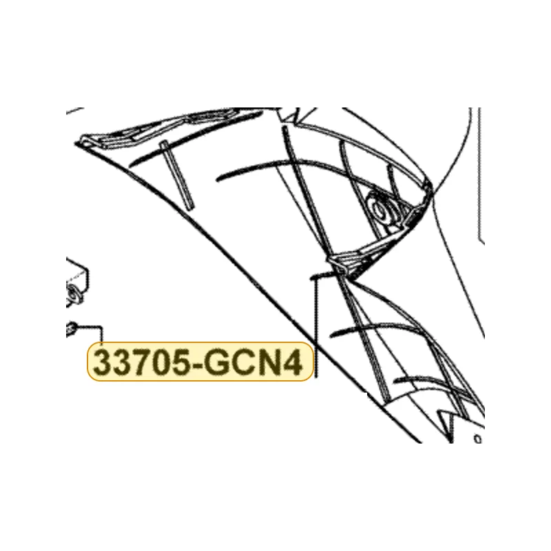 33705-GCN3-67A LENS LICENSE — diagram cutout