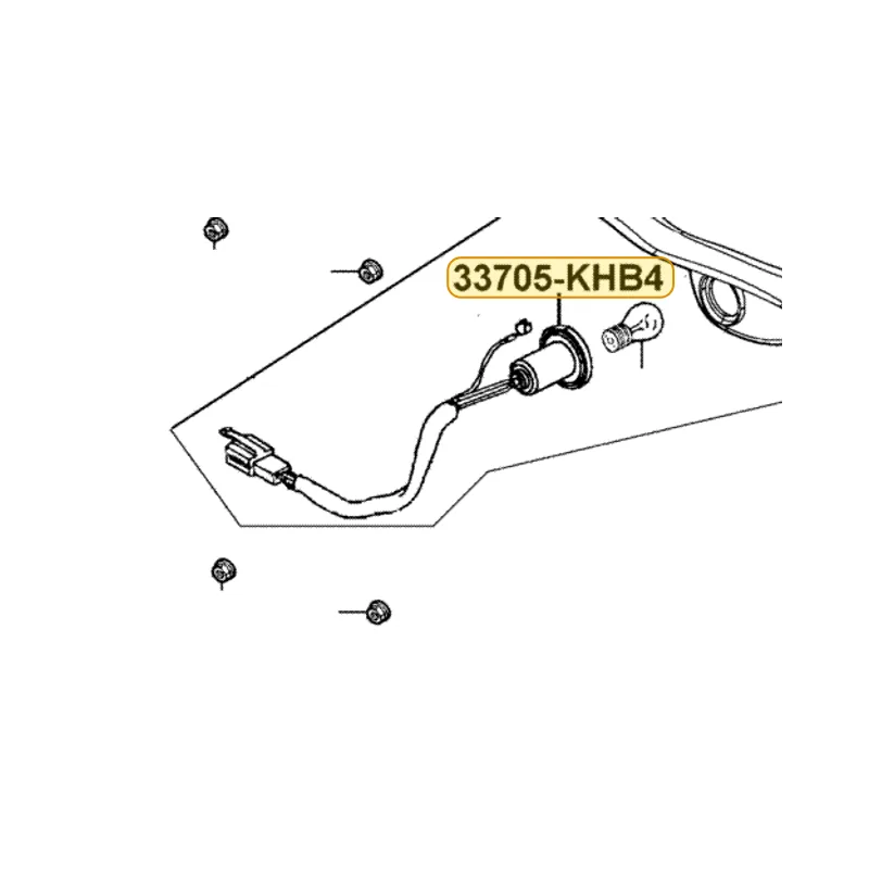 33705-KHB4-E00 BASE COMP TAIL LIGHT — diagram cutout